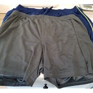 Lot of 2 mens size 3xl polyester shorts Starter and The Foundry Supply co